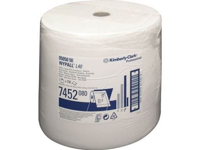 Kimberly-clark 7452 Wischtuch WYPALL L40 7452 L340xB320ca. mm weiß 1-lagig