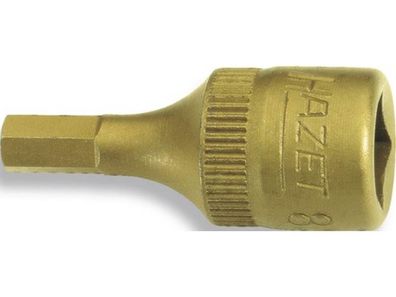 HAZET 8501-3 Steckschlüsseleinsatz 8501 1/4 Innen-6-kant Schlüsselweite 3 mm L