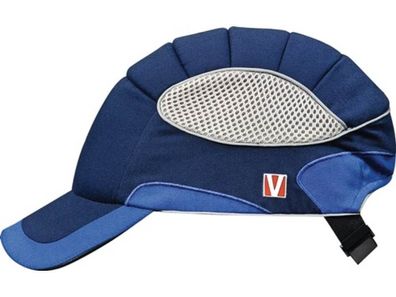 VOSS 12125002 Anstoßkappe VOSS-Cap pro 52-60 cm kobaltblau/ kornblau 65 % Baumwol