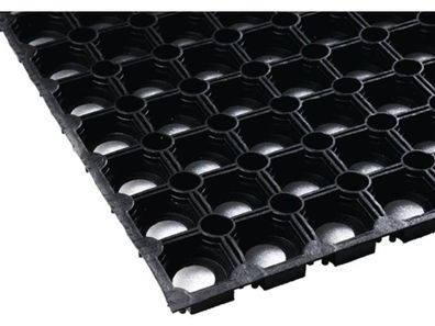 ARBON 1071510 Gummi Ringmatte Breite 1 m Länge 1,5 m Dicke 22 mm schwarz NR/SBR