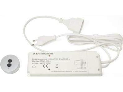 L&S 2000459 HV-Funkschalter-Set 230 V 575 W weiß