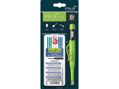 PICA 30404 Bau-/Tieflochmarker Pica-Dry Farbe sortiert + Minenset 4000 871 854