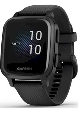 Garmin Smartwatch Unisex Venu Sq – Music Schwarz Schiefer 010-02426-10