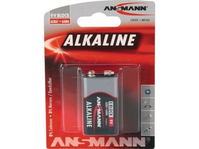 Ansmann 1515-0000 Batterie 9 V 6LP3146-E Block 550 mAh 6LP3146 4922