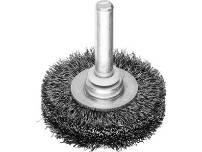 PFERD TOOLS 43104001 Rundbürste RBU 5015/6 ST 0,20 Ø 50 mm 6 mm Drahtstärke 0,2