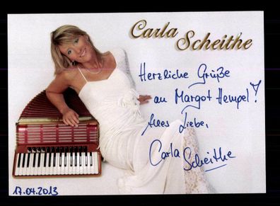Carla Scheithe Autogrammkarte Original Signiert ## BC 187440