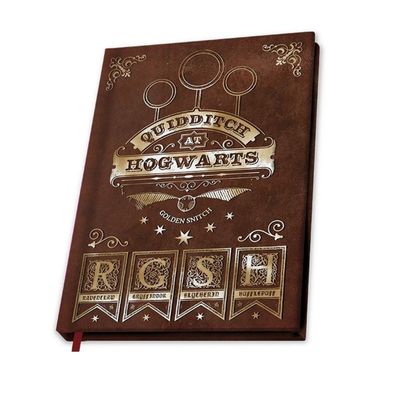 ABYstyle Harry Potter Notizbuch A5 Quidditch Heft Diary Tagebuch Book