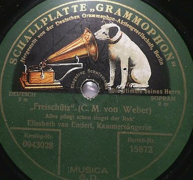 Elisabeth VAN ENDERT "Alles pflegt schon längst der Ruh´ / Leise, leise..." 12"