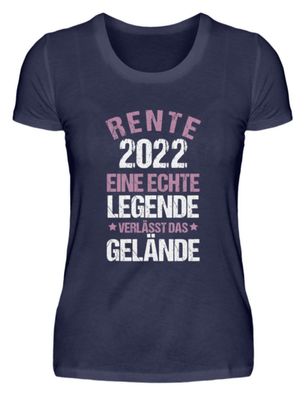 Rente 2022 eine echte legende - Damen Premiumshirt