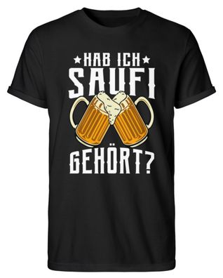 Hab ich saufi gehört? - Herren RollUp Shirt