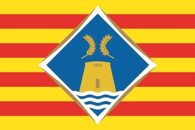 Aufkleber Fahne Flagge Formentera in verschiedene Größen