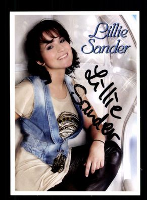 Lillie Sander Autogrammkarte Original Signiert ## BC 187758