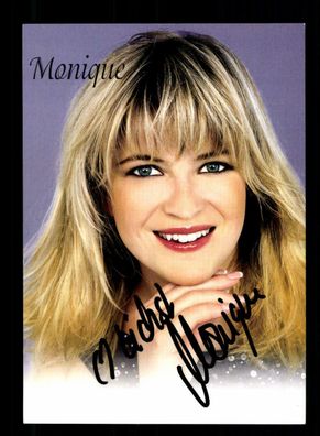 Monique Autogrammkarte Original Signiert ## BC 187784