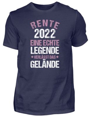 Rente 2022 eine echte legende - Herren Premiumshirt