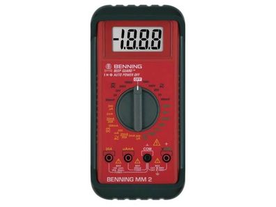 Benning 044028 Multimeter MM 2 0,1 mV-750 V AC, 0,1 mV-1000 V DC RMS