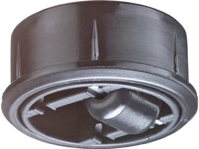 BS ROLLEN G87.065 Kunststoffglocke D. 65 mm Tragfähigkeit 50 kg Einpresstiefe 18