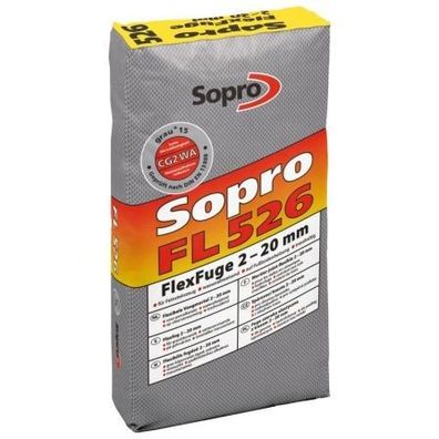 Sopro Flexfuge FL 2 - 20 mm, 25 Kg