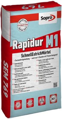 Sopro Rapidur M1 SchnellEstrichMörtel 25kg