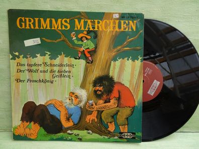 LP main records MR 75061 Grimms Märchen Märchenlandstudio tapfere Schneiderlein..