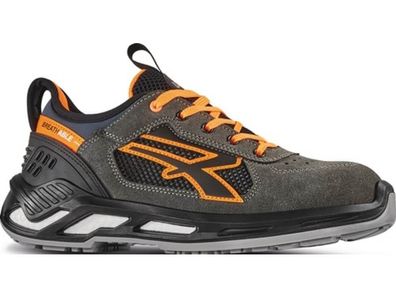 U. POWER RS20016-44 Sicherheitsschuh Ryder Größe 44 grau/orange S1P SRC ESD EN IS