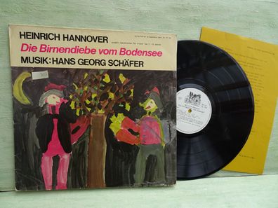 LP PL506 Heinrich Hannover Die Birnendiebe vom Bodensee Hans Georg Schäfer
