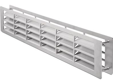 9083 ER Badezimmerlüftung 9083 ER Länge 500 mm Breite 100 mm Edelstahl