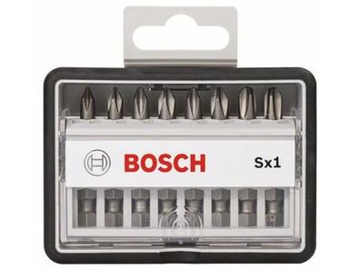 Bosch 8tlg. PH Robust Line Schrauberbit-Set Sx Extra-Hart