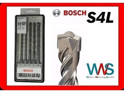 Bosch Bohrer plus-5 5 tlg. Set SDS plus für Bohrhammer 5/6/6/8/10