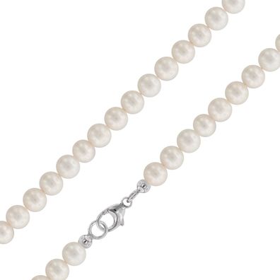 trendor Schmuck Perlenkette Süßwasser-Zuchtperlen 7-8 mm 51650