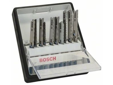 Bosch 10tlg. Robust Line Stichsägeblatt-Set Metal Expert T-Schaft