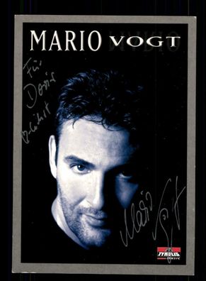 Mario Vogt Autogrammkarte Original Signiert ## BC 184916