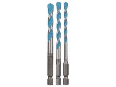 Bosch 3tlg. Mehrzweckbohrer-Set HEX-9 Multi Construction