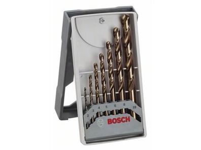 Bosch 7tlg. Mini X-Line Metallbohrer-Set HSS-Co, 135°