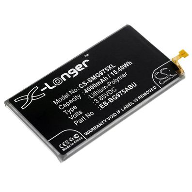 Ersatzakku - CS-SMG975XL - Samsung Galaxy S10 Plus / EB-BG975ABU - 3,85 Volt 4000m...