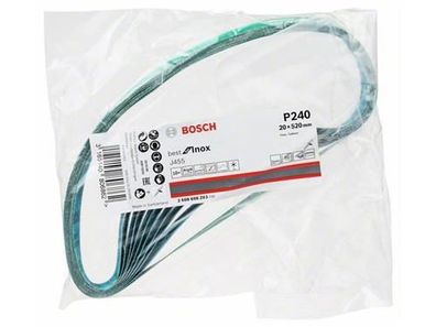 Bosch Schleifband J455 20 x 520 mm, 240