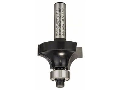 Bosch Abrundfräser 8 mm, R1 8 mm, L 15,2 mm, G 53 mm