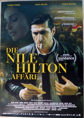 Die Nile Hilton Affäre - Original Kinoplakat A0 - Fares Fares - Filmposter