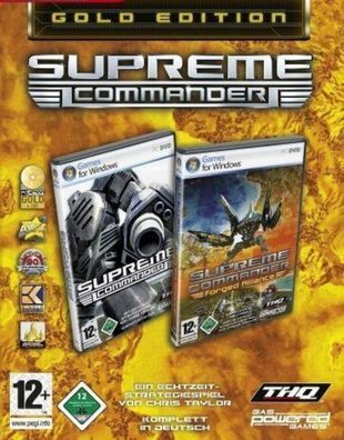 Supreme Commander - Gold Edition (PC, 2011, Nur Steam Key Download Code) No DVD