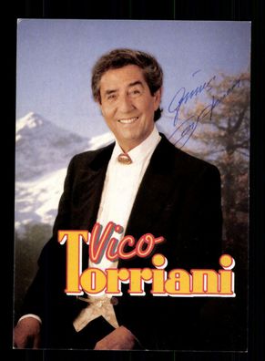 Vico Torriani Autogrammkarte Original Signiert ## BC 186577