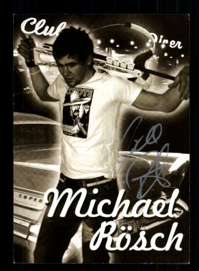 Michael Rösch Autogrammkarte Original Signiert ## BC 186902