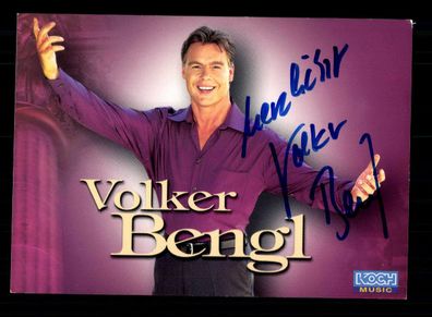 Volker Bengel Autogrammkarte Original Signiert ## BC 187490