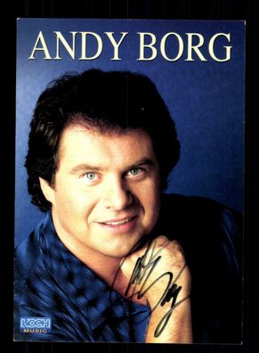Andy Borg Autogrammkarte Original Signiert ## BC 187562