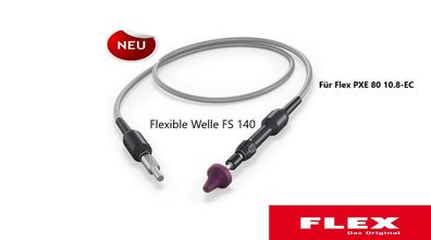Flexible Welle FS 140 für PXE 80 10.8-EC # 506.605 Neuheit von Flex