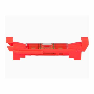HaWe Schnur-Wasserwaage 183.08 mit Schnurhaken für Richtschnur in rot 7,5cm