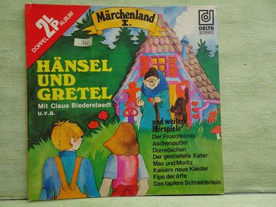 DLP-Cover Märchenland 1 Hänsel und Gretel... Claus Biederstädt Ernst Stankovski...