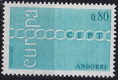 Andorra Französisch [1971] MiNr 0233 ( * * / mnh ) CEPT