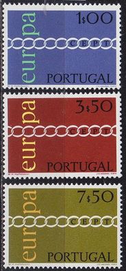Portugal [1971] MiNr 1127-29 ( * * / mnh ) CEPT