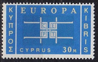 ZYPERN CYPRUS [1963] MiNr 0226 ( * * / mnh ) CEPT