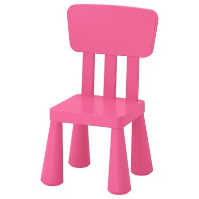 IKEA MAMMUT Kinderstuhl Stuhl Sitz Kinderzimmer Kindermöbel ROSA PINK BPA frei NEU