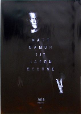 Jason Bourne - Original Kinoplakat A1 - Matt Damon, Tommy Lee Jones - Filmposter